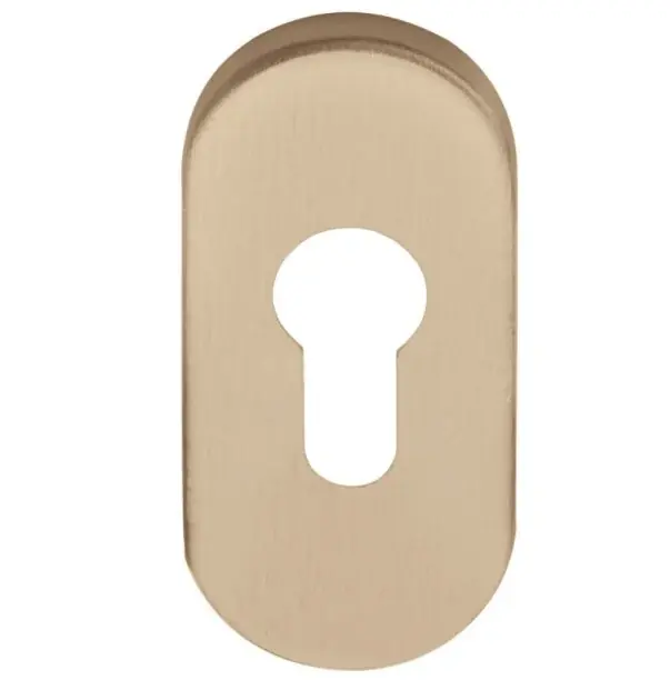 Cilinderplaatje ovaal BASICS LBY32 PVD licht brons Koop Online