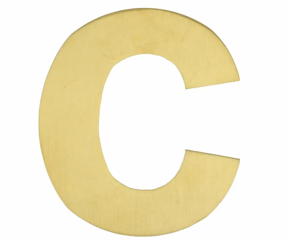 Exclusieve Aanbieding BASICS Huisnummer LBHN100-C PVD mat goud