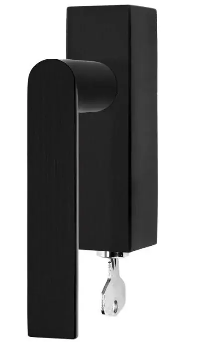 Draaikiepgarnituur PIET BOON ARC PBA100-DKLOCK links PVD zwart Fabrieksprijs