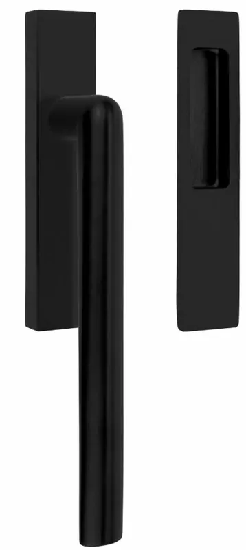 Hef/schuifdeurbeslag PIET BOON INC PBI230 Blind PVD zwart Goedkoop