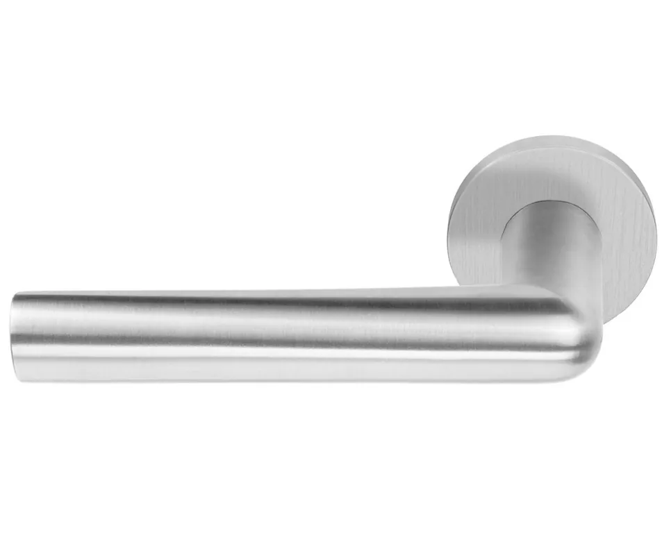 Enkele deurklink links PIET BOON INC PBI101 mat rvs Rechtstreeks Van De Fabrikant