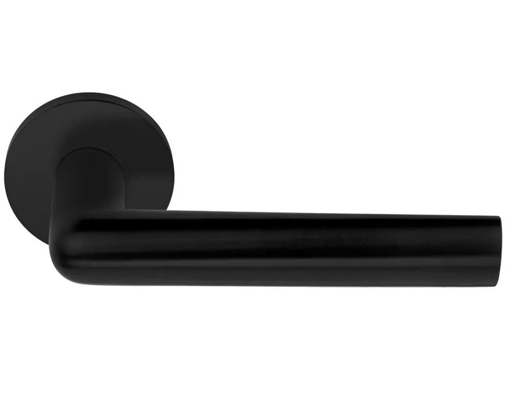 Premium Enkele deurklink rechts PIET BOON INC PBI100-G PVD zwart