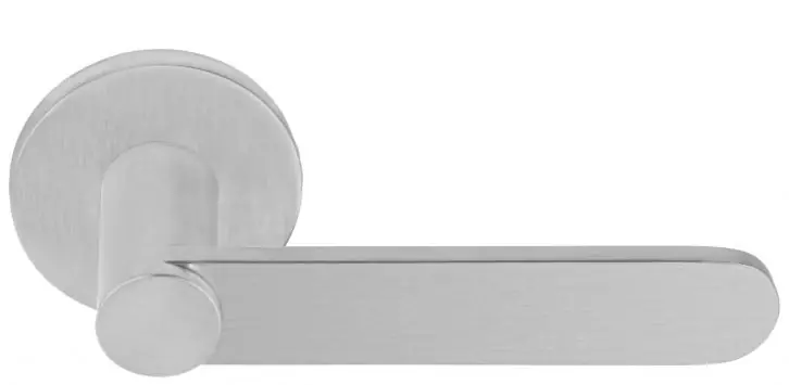 Deurklink TENSE BB103-G Op rozet mat rvs Populair
