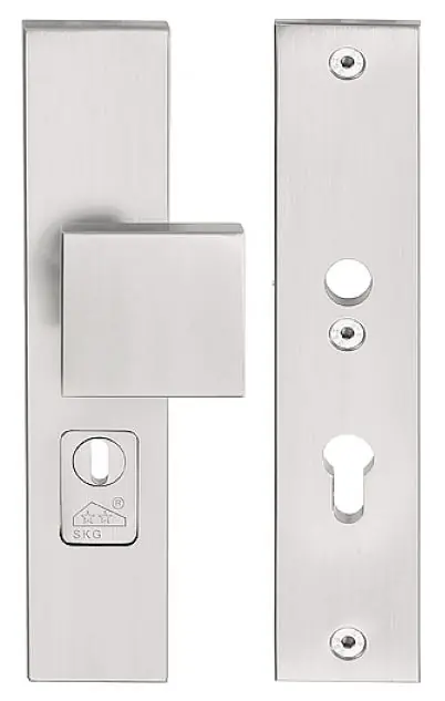 Koopje Veiligheidsbeslag PC55 met kerntrek beveiliging SQUARE LSQ60-50KT knop/kruk SKG3 rvs