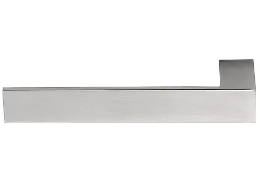 Enkele deurklink links SQUARE LSQII-ZR mat rvs Beste Prijs
