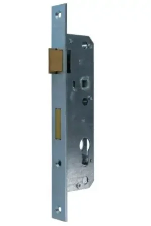 Nemef smaldeurslot PC72 DIN links 8691/14-35 mm rechthoekige verzinkte voorplaat Superprijs