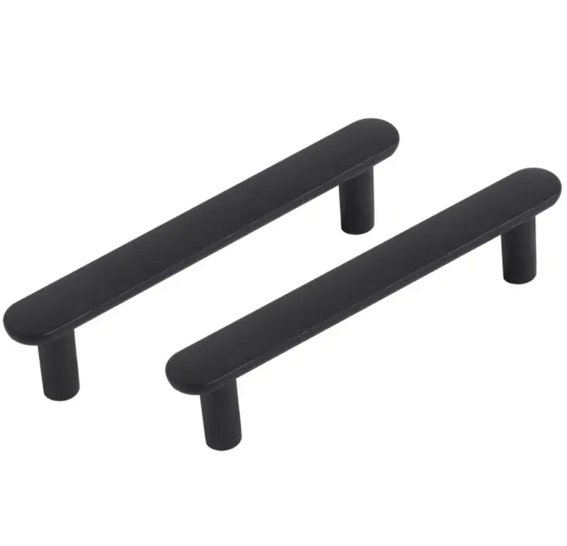 Dagaanbieding Differnz meubelgreep Eindhoven plat 96 mm mat zwart 2 stuks