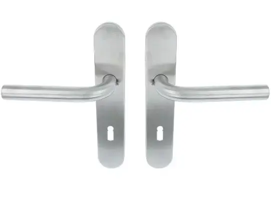 ODShop deurklink Modern rond op ovaal schild SL72 rvs Nu Kopen
