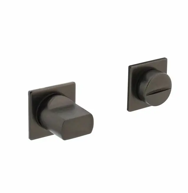Intersteel wc-sluiting 8 mm minimalistisch zelfklevend 30x30x2,5mm antraciet grijs Korting