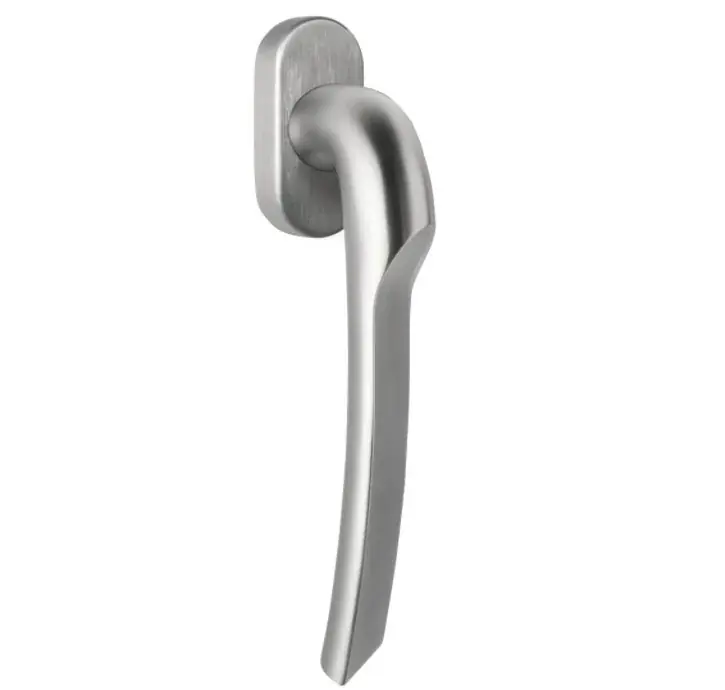 Beperkte Voorraad Draaikiepgarnituur RIVIO by Gensler GL102-DK-O links mat rvs