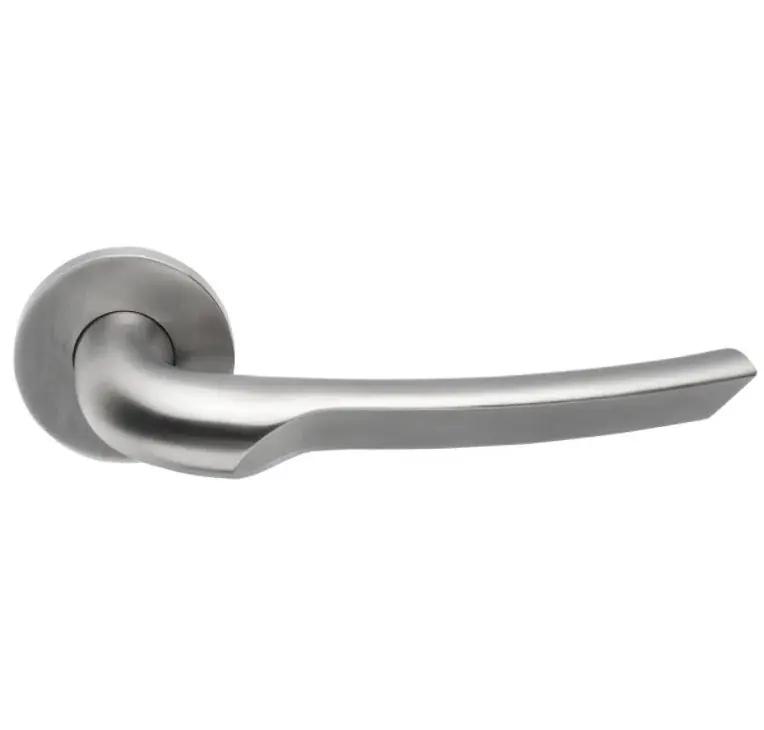 Deurklink RIVIO by Gensler GL102-G op rozet mat rvs Veilige Betaling