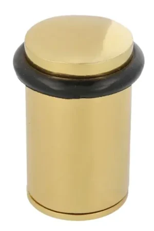 AMIG deurstop vloermontage Ø32 mm goud zamak Gecertificeerd