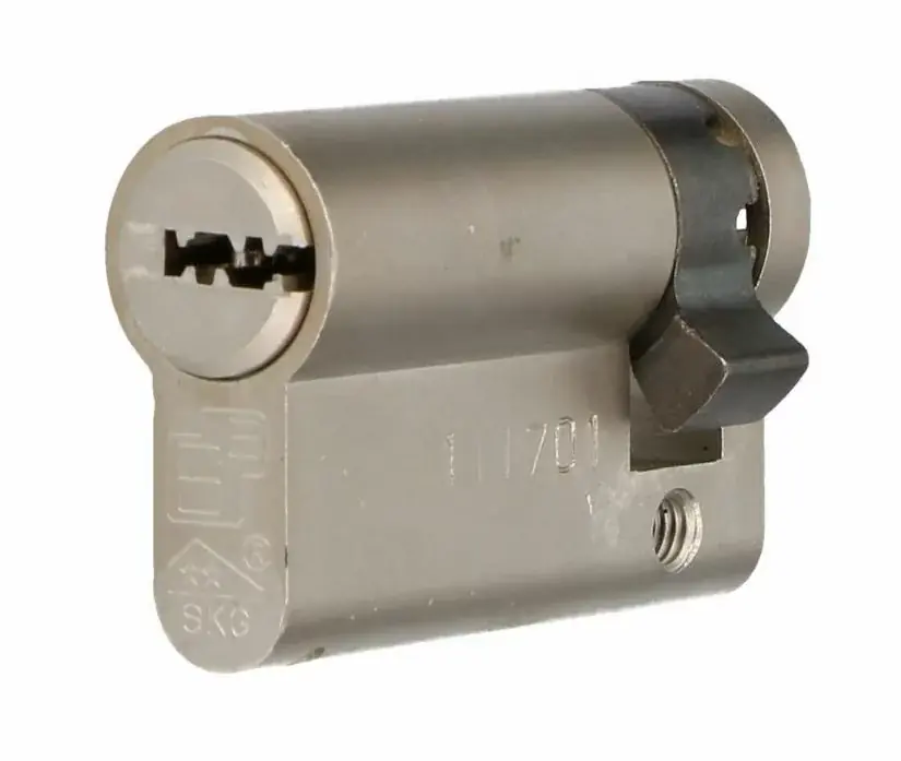 Enkele veiligheidscilinder S2 SKG2 40/10 Met Keersleutel Voordeelprijs