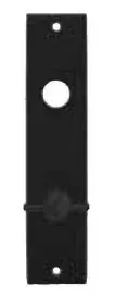 Laatste Versie Intersteel Kortschild rechthoekig WC63/8 mat zwart