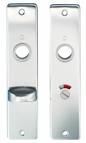 Hoppe Renovatieschild WC57/5 mm aluminium F1 Populair