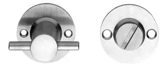 Nieuw Intersteel wc-sluiting 8 mm T-vorm plat 42 mm rvs