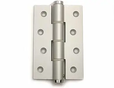 Deurveerscharnier enkel 120×80 mm aluminium zilvergrijs Hete Deal