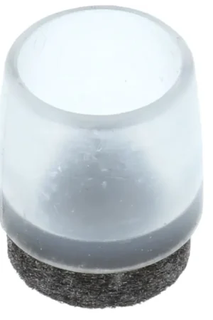 Koop Vandaag Omsteekdop PVC ⌀14 mm Naturel + Vilt