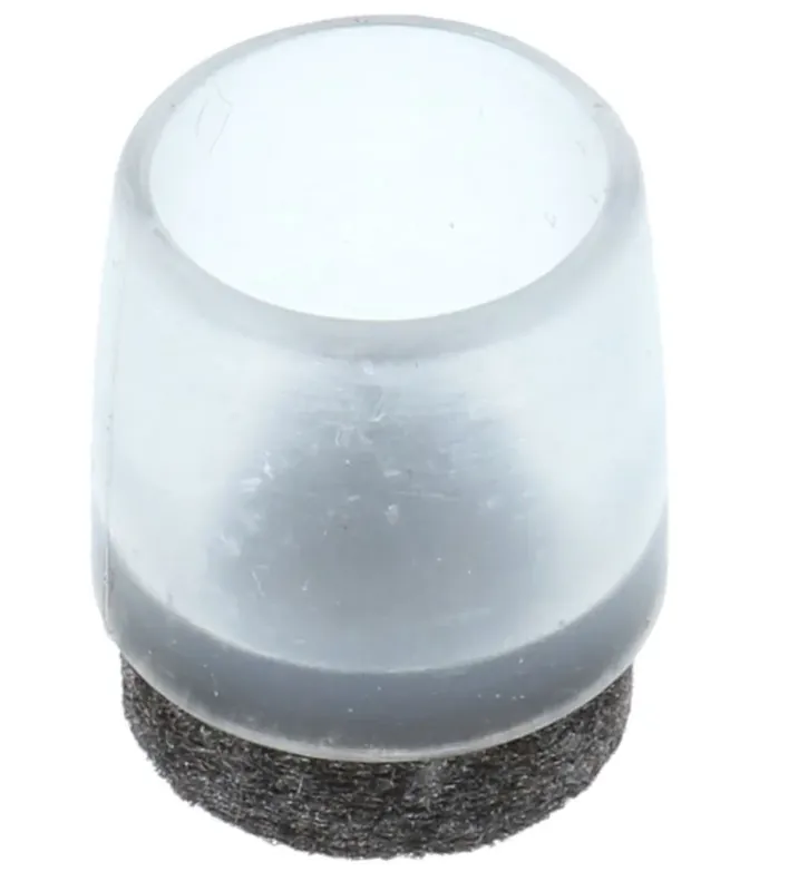 Koop Vandaag Omsteekdop PVC ⌀14 mm Naturel + Vilt