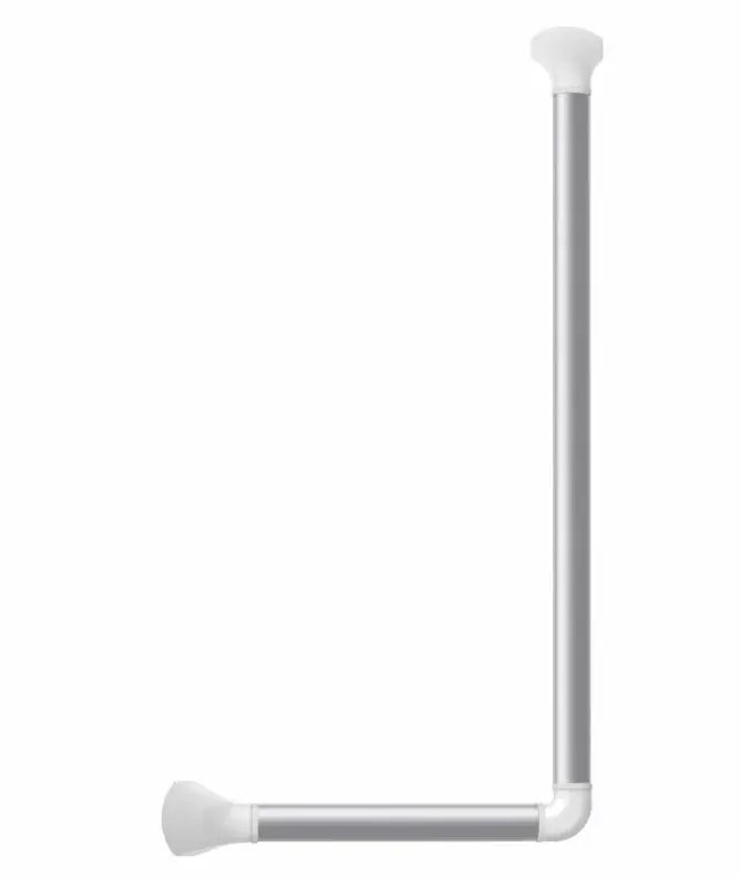 SecuCare wandbeugel hoek 90° blank geanodiseerd/mat wit Gereduceerde Prijs