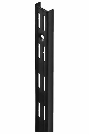 Goedkoop Wandrail dubbel 2495 mm zwart