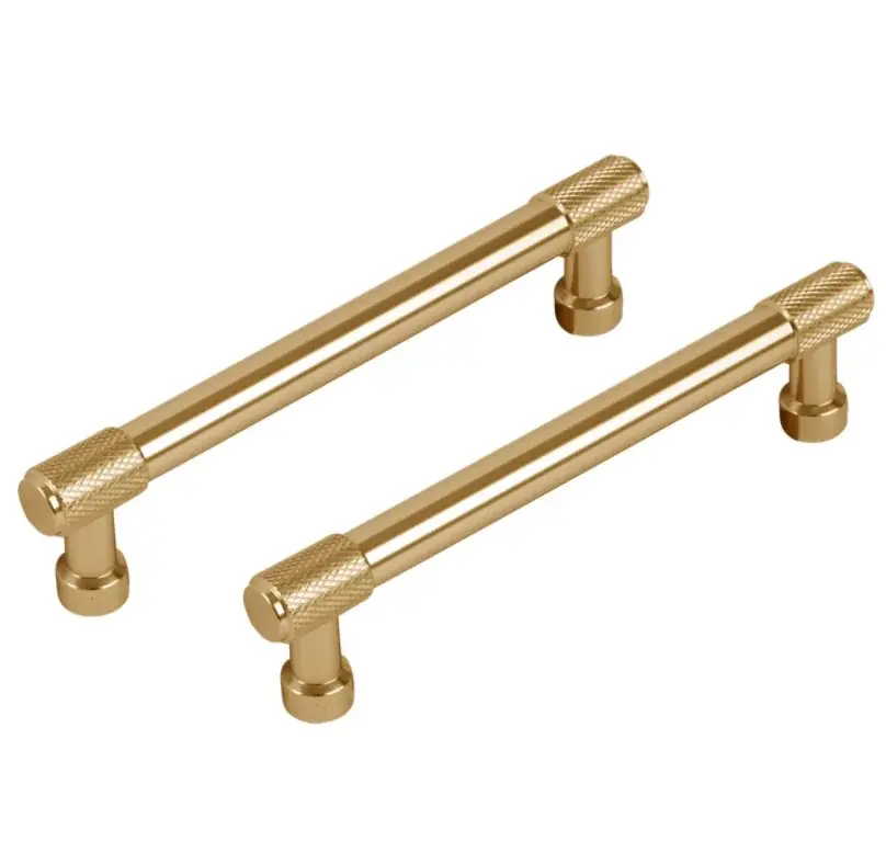 Gecertificeerd Differnz meubelgreep Utrecht recht 128 mm goud 2 stuks