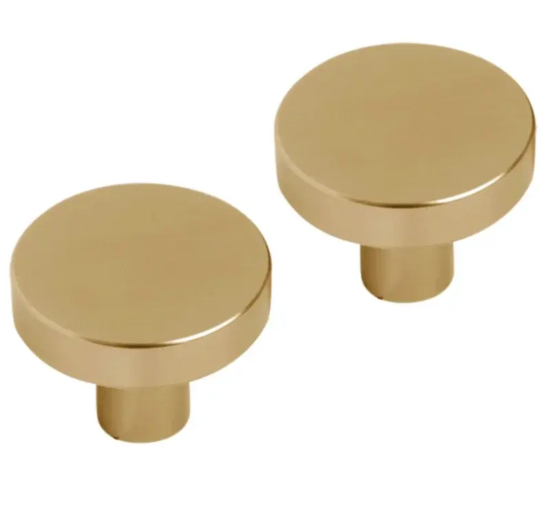Differnz meubelknop Amsterdam 30 mm goud 2 stuks Op = Op