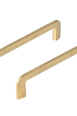 Superprijs Differnz meubelgreep Rotterdam 160 mm goud 2 stuks