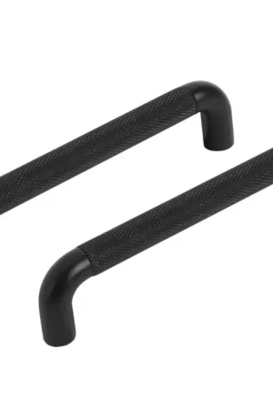 Exclusieve Aanbieding Differnz meubelgreep Utrecht rond 128 mm mat zwart 2 stuks