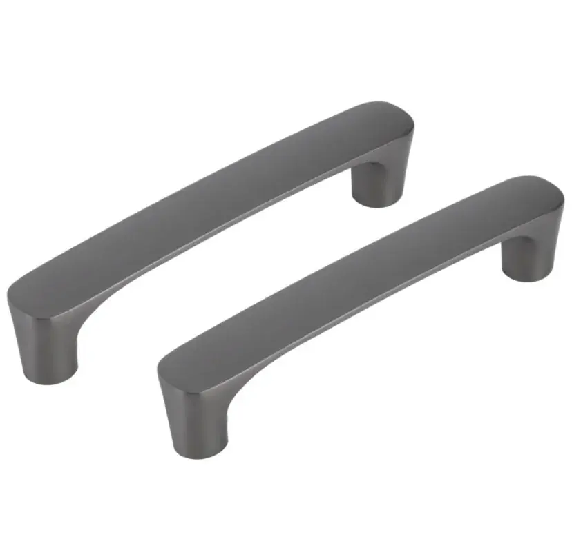 Gecertificeerd Differnz meubelgreep Eindhoven 128 mm gunmetal 2 stuks