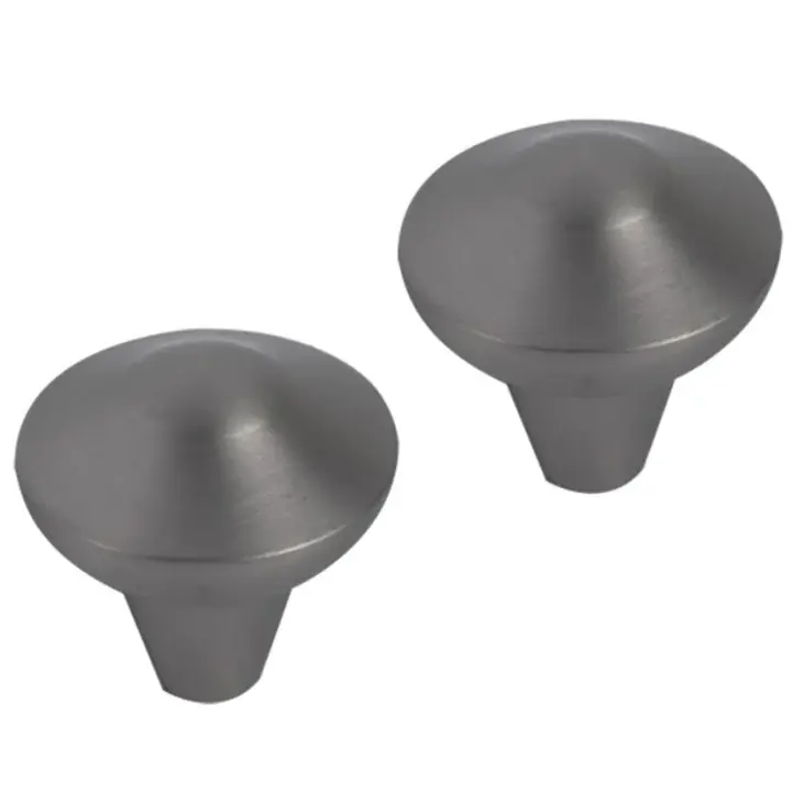 Weekendaanbieding Differnz meubelknop Groningen 30 mm gunmetal 2 stuks