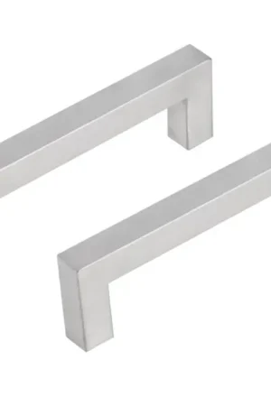 Betaalbaar Differnz meubelgreep vierkant 96 mm mat chroom 2 stuks
