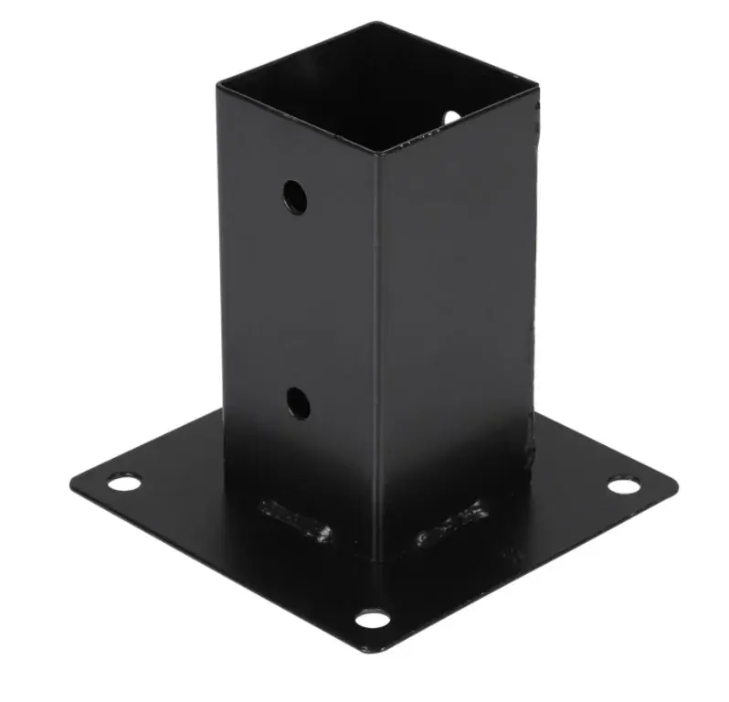 Starx paalhouder type-SB 70×70 mm zwart Bestseller