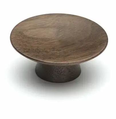 Beperkte Voorraad Meubelknop Helsingborg 20x50mm walnoot