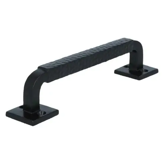 Lage Prijs Greep geribbeld 184 mm ijzer zwart