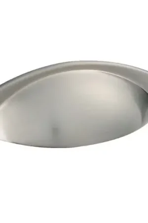 Actieprijs Komgreep Schelp nikkel mat 96 mm zamak