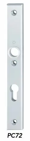 Hoppe Smalschild binnenzijde PC72 aluminium F1 Snelle Levering