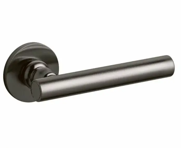 Olivari deurklink Dolce Vita op rozet antraciet titaan PVD Exclusieve Aanbieding