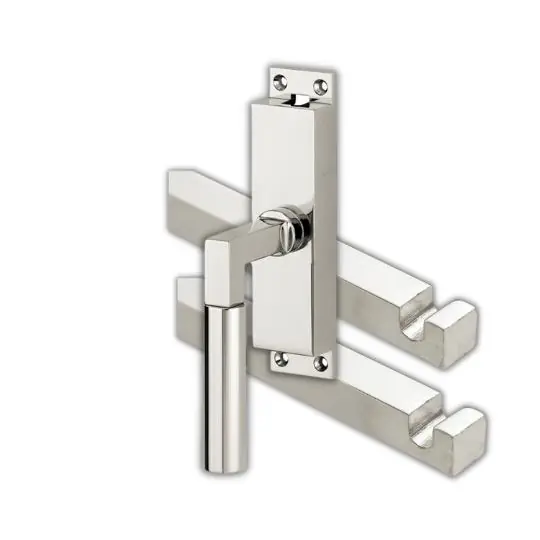 Bestseller Kruk-espagnolet Bauhaus links glans nikkel inclusief 2 stangen