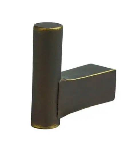 Kapstokhaak Jolie Core 34×34 mm antiek brons Tijdelijk Beschikbaar