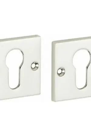 Actieprijs Set van twee PC-plaatjes Bauhaus glans nikkel