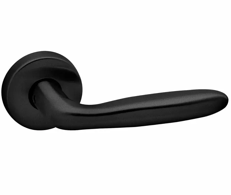 Must-Have Deurklink op rozet CINO zwart