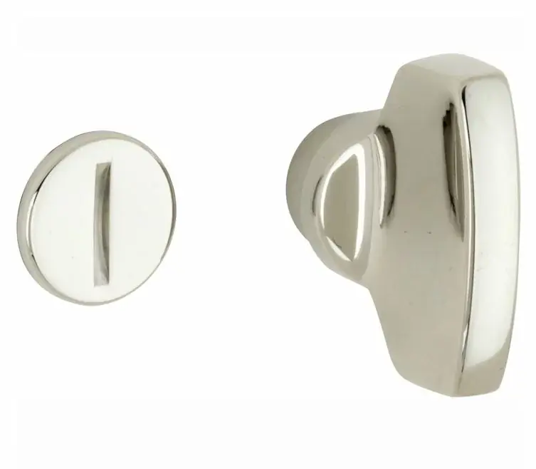 WC olive 5-8 mm Piatto glans nikkel Veilige Betaling
