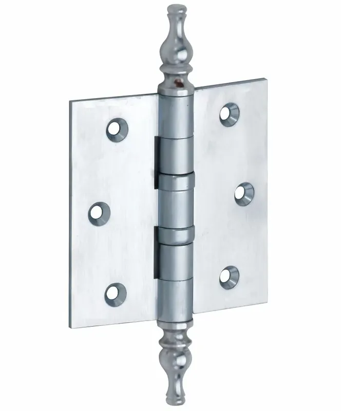 Kogellagerscharnier 89×89 rechte hoek vaas mat chroom Korting