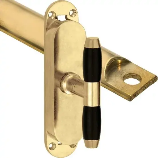 Kruk-espagnolet Ton Ebben messing antiek inclusief 1 stang Dagaanbieding