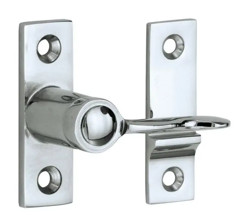 Koopje Raamwervel Elegant 20mm verend glans chroom