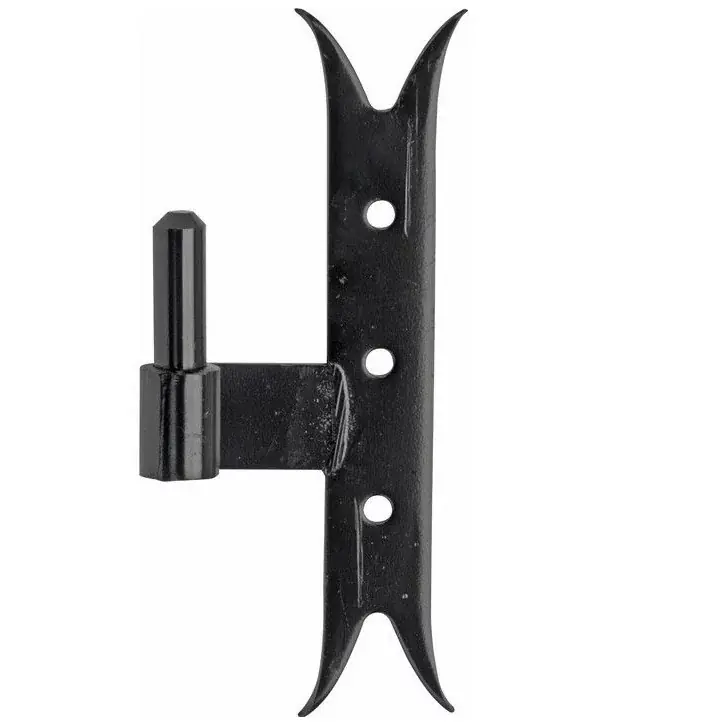 Must-Have Plaatduim DIN rechts zwaluwstaart 190mm ijzer zwart