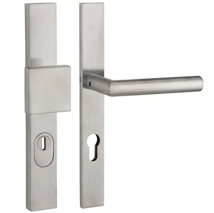 SKG3 PC72 knop/kruk T op rechthoekig smal schild PRIO + kerntrekbeveiliging rvs Lage Prijs