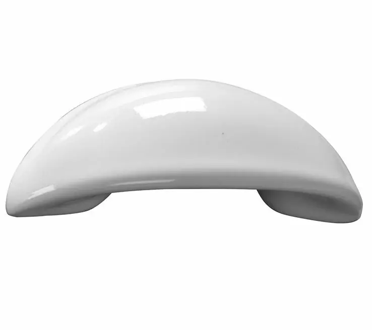 Schelpgreep porselein 64mm wit Laatste Versie