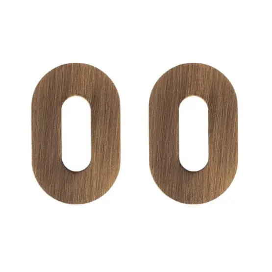 Actieprijs Nuda sleutelplaatjes 26×42 mm verouderd goud